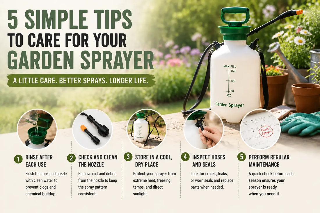 Using a Garden Sprayer for Organic Gardening: What Works, What to Watch For