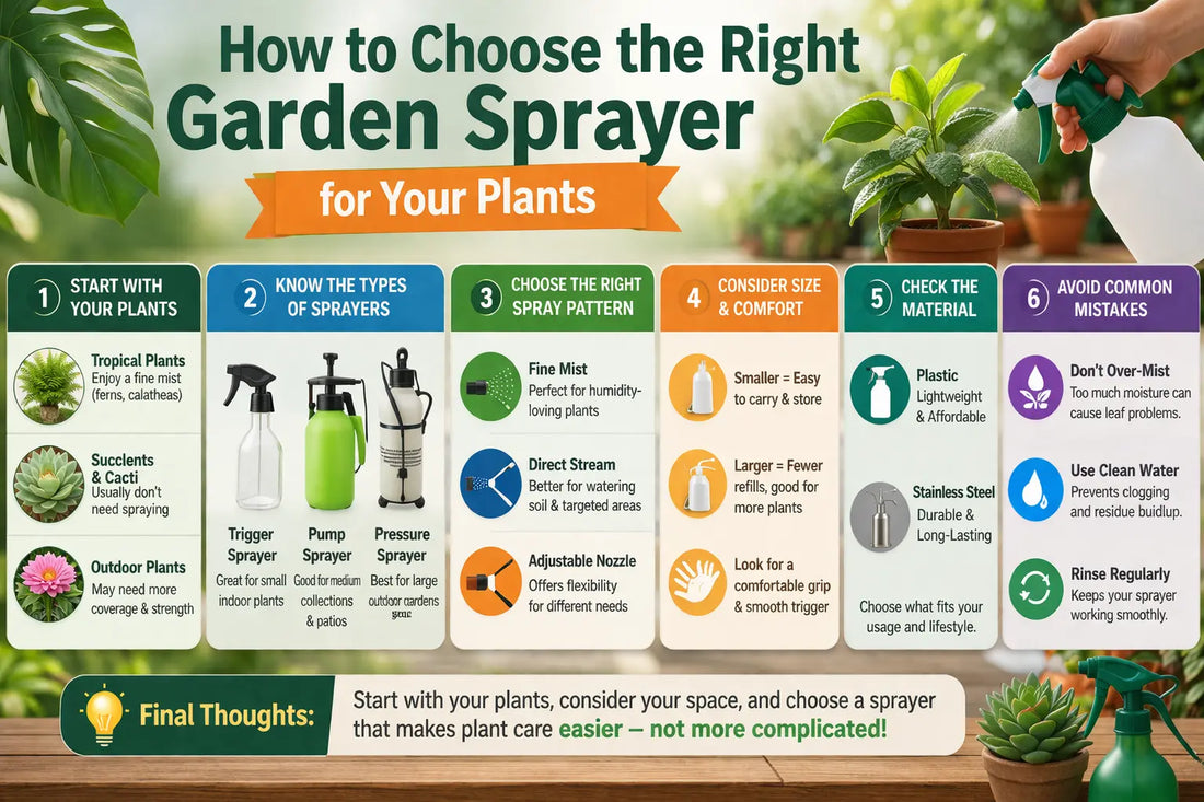 How to Choose the Right Garden Sprayer: A Practical Guide for Home Gardeners