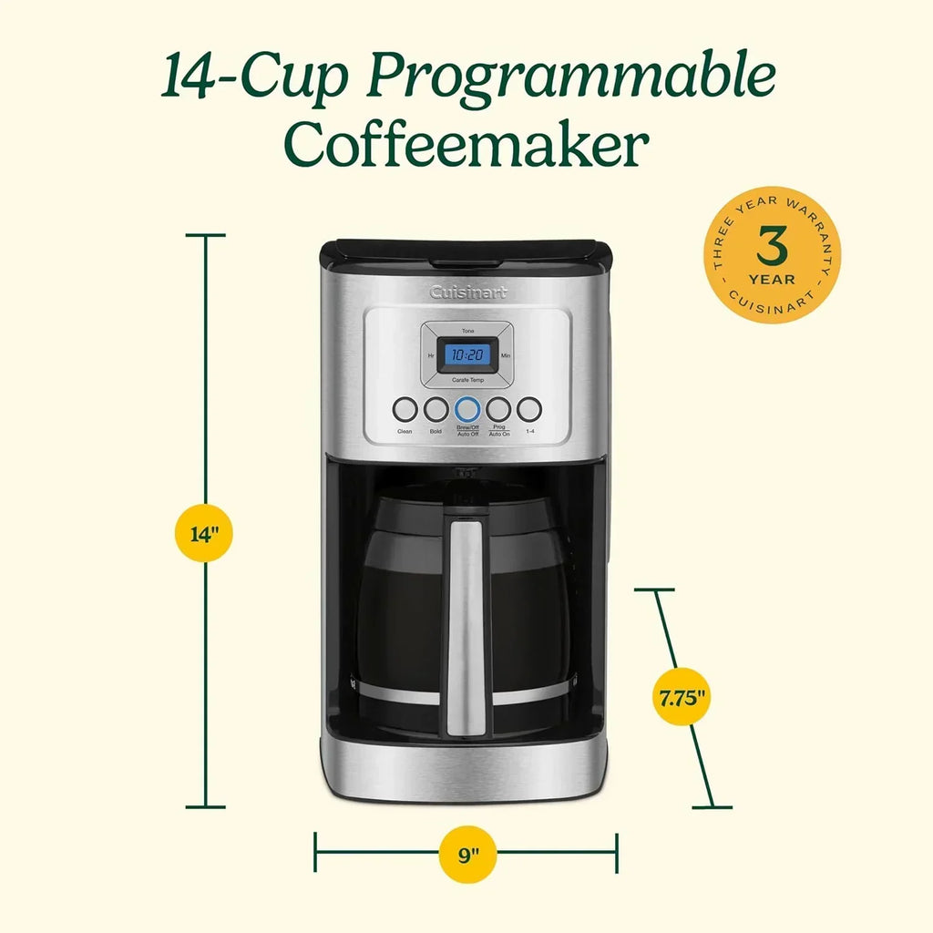 Cuisinart DCC-3200P1 Coffee Maker Fully Automatic with Brew Strength Control wourant