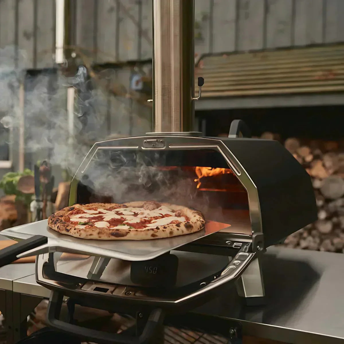 Ooni Karu 12 Multi-Fuel Outdoor Pizza Oven 12 Inch Pizzas in 60 Seconds Portable Wood wourant