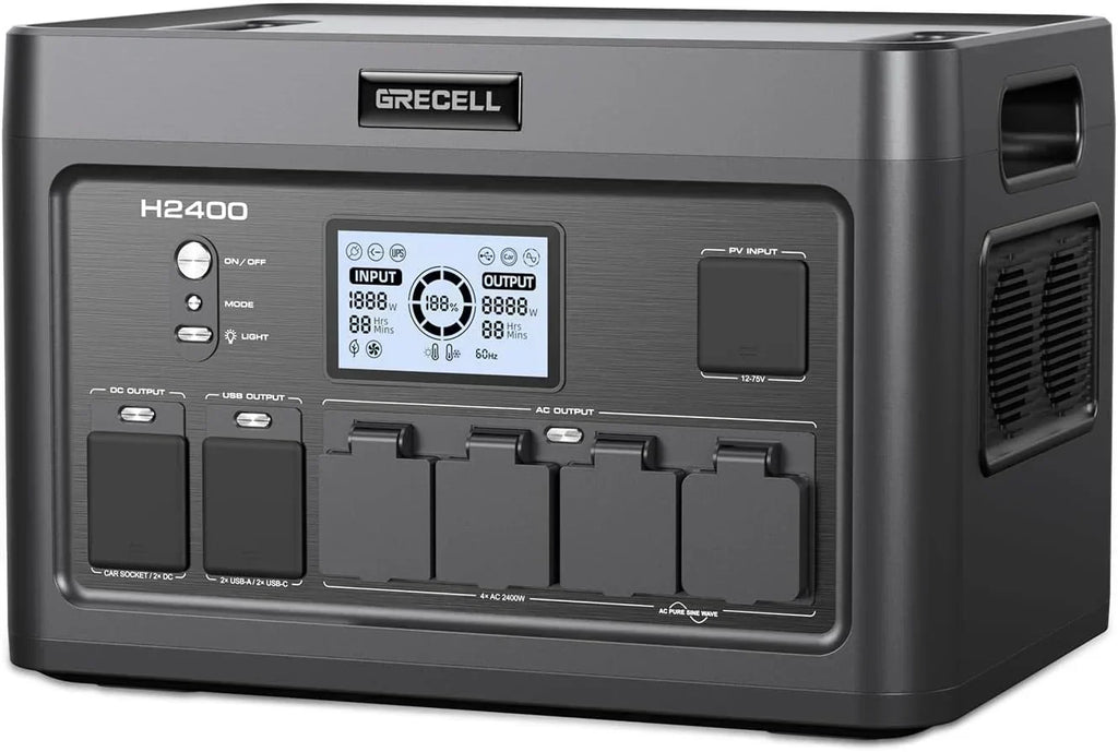 Portable Power Station 300W (Peak 600W) 230.88Wh Solar Generator 60W USB-C PD Output wourant