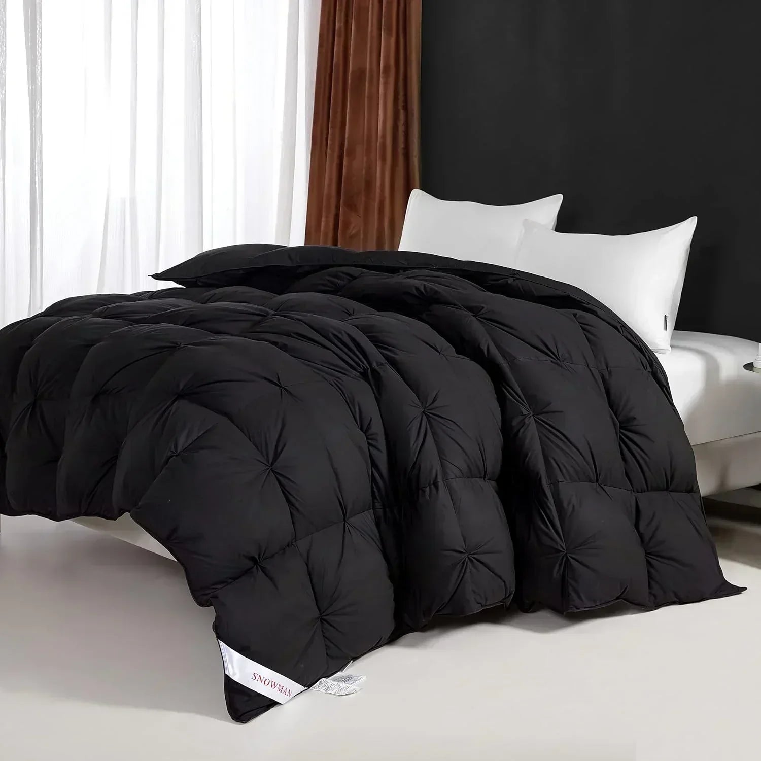 Premium Down Comforter 3D Baffle Box Design wourant