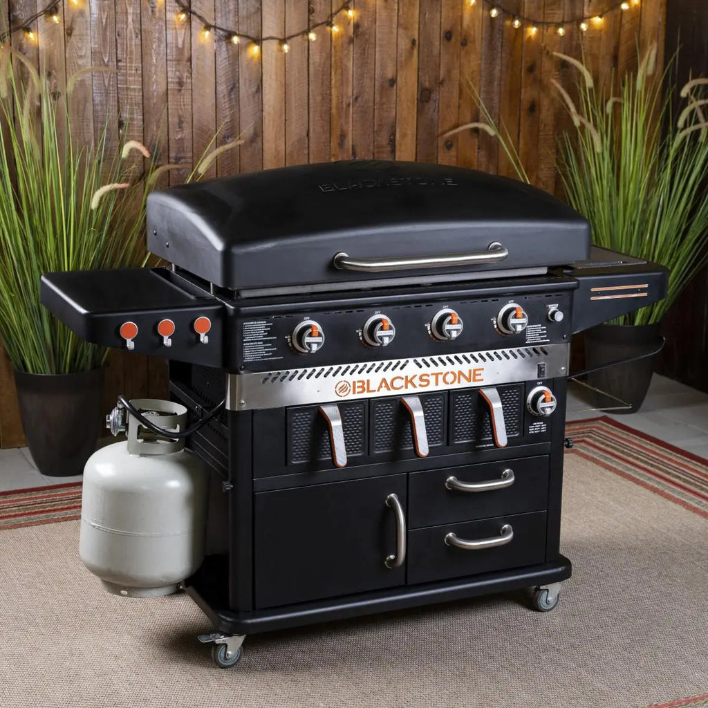 Blackstone 4 Burner and Air Fryer Combo 36" wourant
