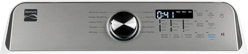 4.5 cu. ft. Top Load Washer with Triple Action Impeller for Tough Dirt Stains-Reduce Laundry Time wourant
