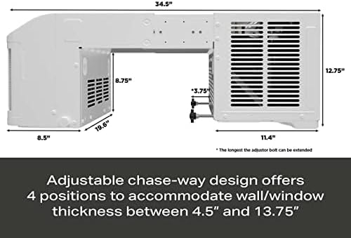 PHNT10CC Clearview Air Conditioner 10,300 Inverter Technology Ultra Quiet Medium Rooms wourant