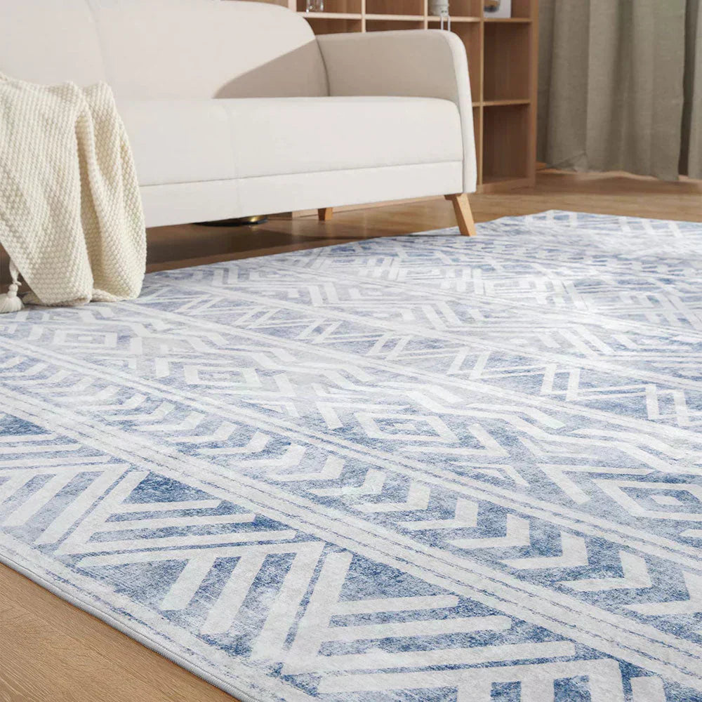 Boho Area Rugs 9x12 Living Room Modern Area Rug Neutral Carpet for Bedroom Decor wourant