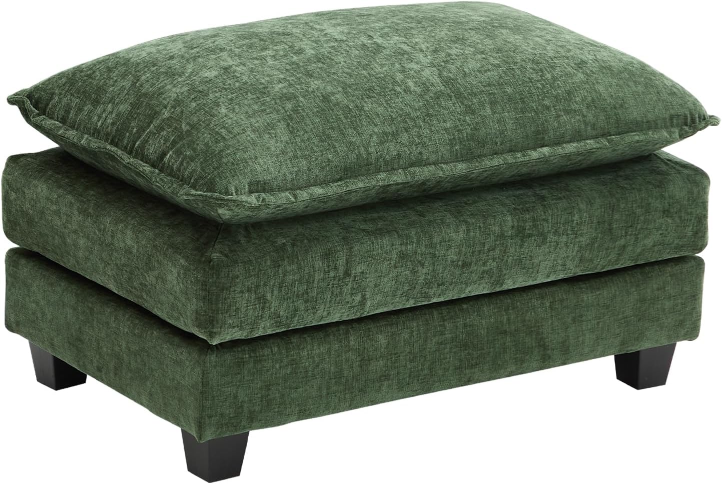 111.4 Inch L Shaped Modern Sofa Modular Cloud Sofa with Ottoman 4 Seater Chenille Deep Seat Sofa wourant