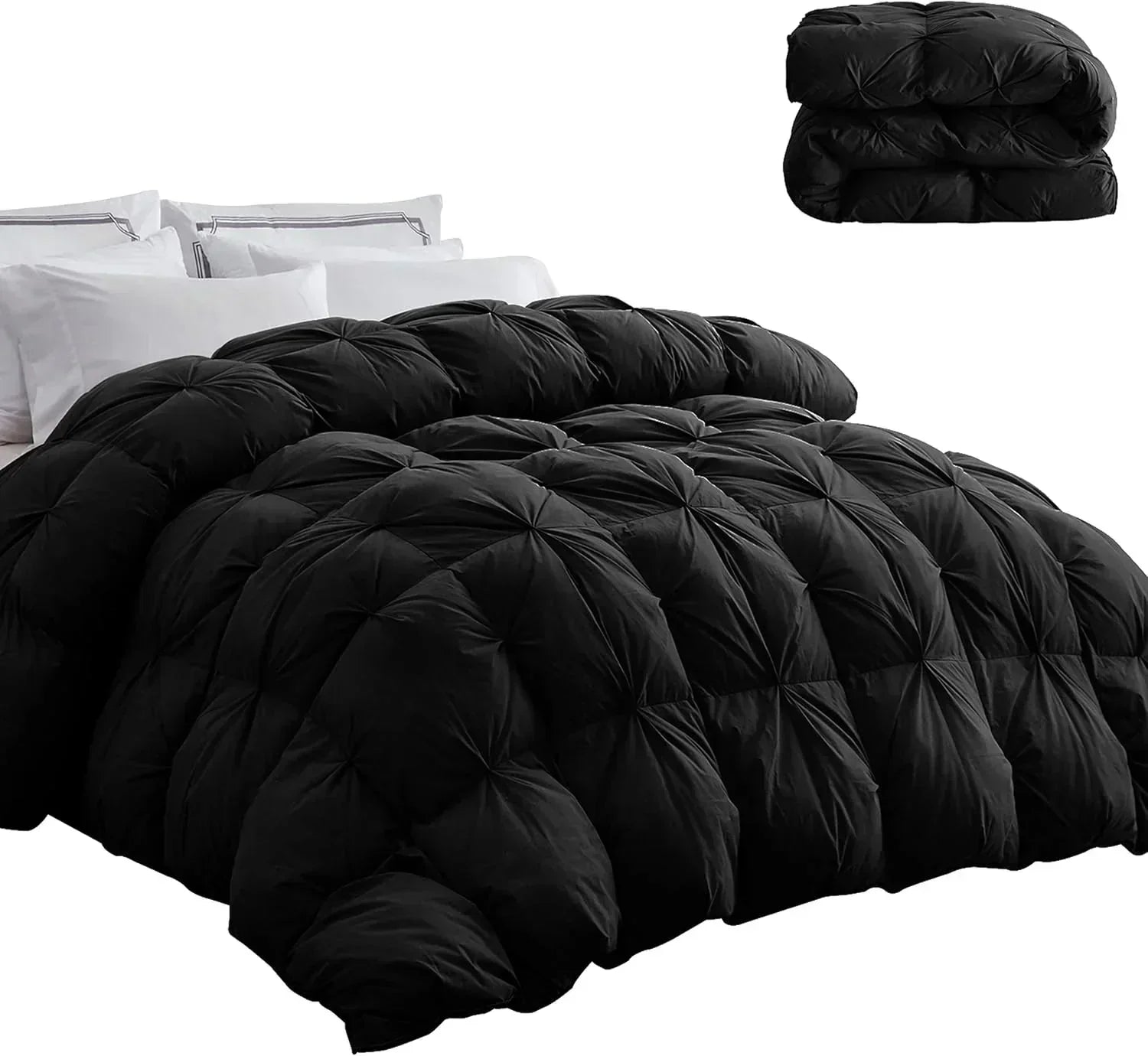 Premium Down Comforter 3D Baffle Box Design wourant