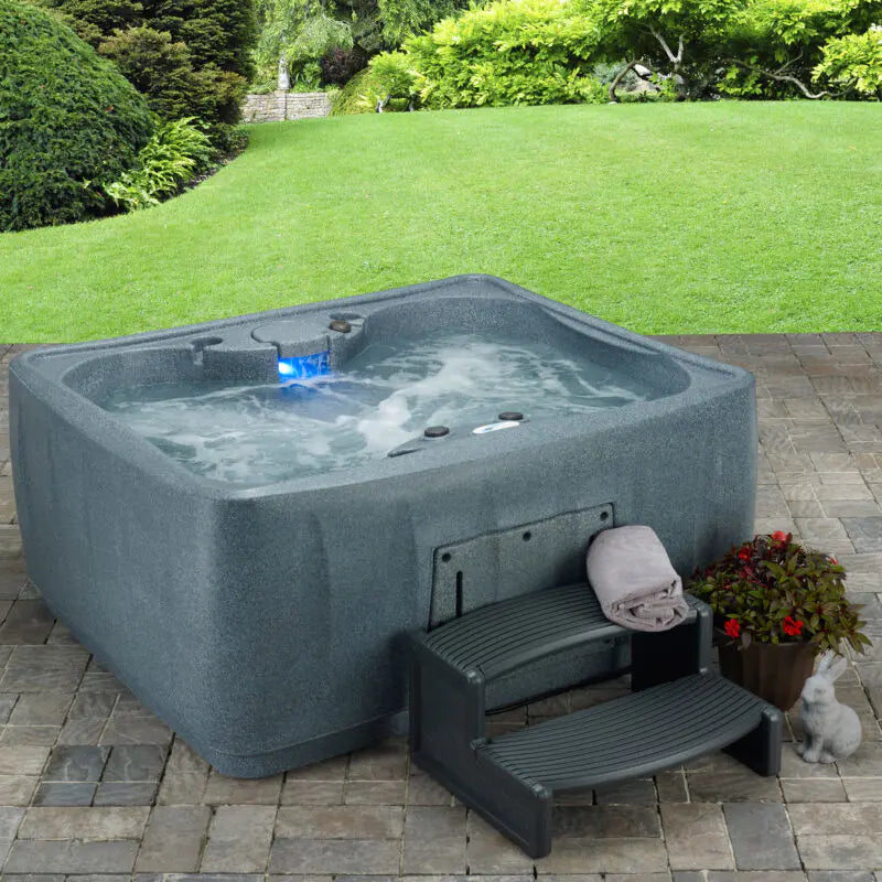 Aquarest Spas Powered By Jacuzzi Pumps 4 Person 12 Jet Rectangular Plug And Play Hot Tub wourant