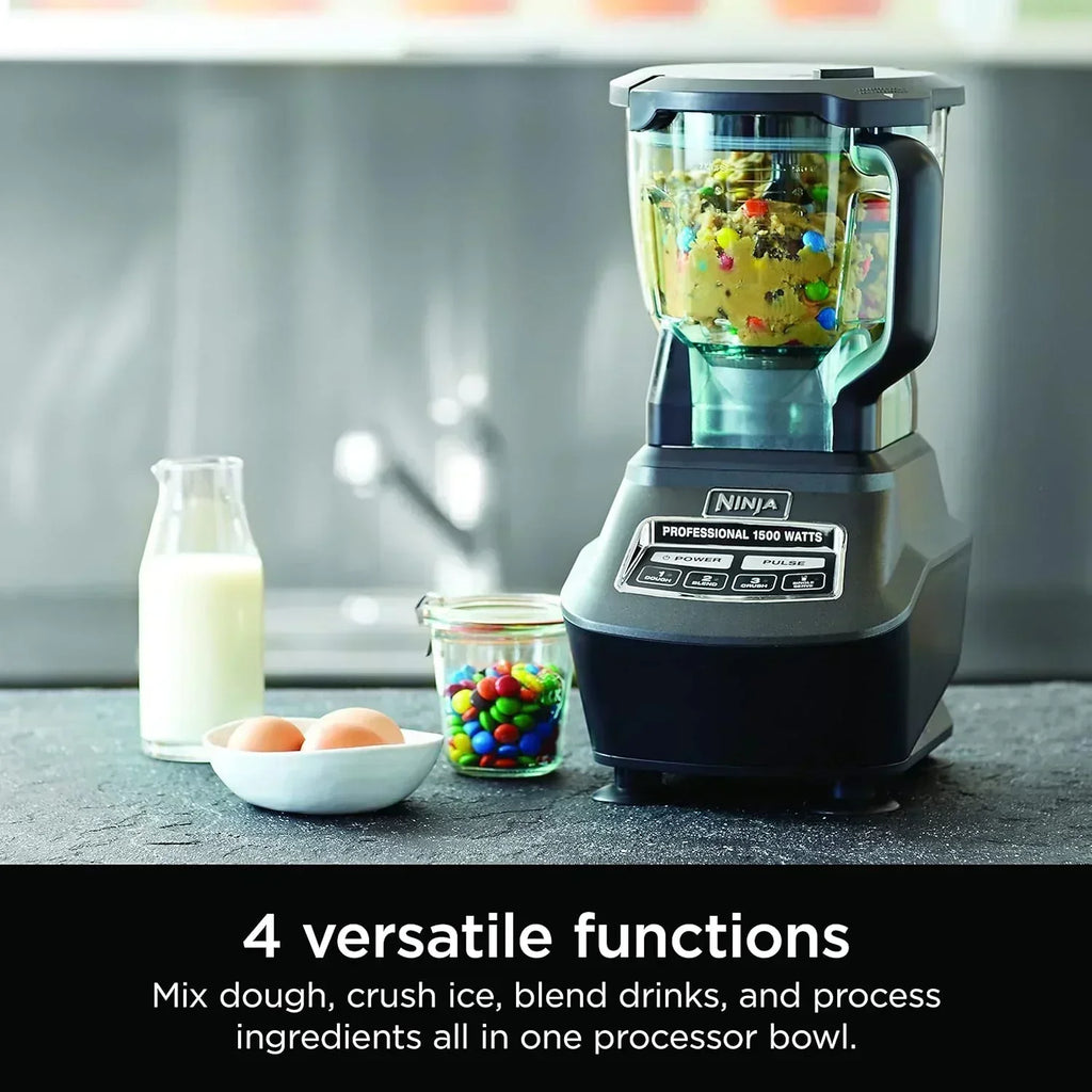 Ninja Mega Kitchen System 1500 Watt 72 Ounce Full Size Blender and 8 Cup Food Processor wourant