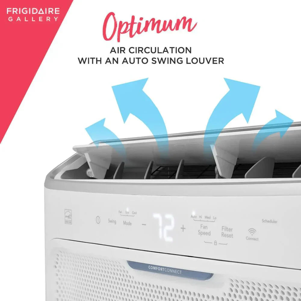 Frigidaire GHWQ103WC1 Inverter Quiet Temp Room Air Conditioner 10,000 BTU with Wi-Fi Connected wourant