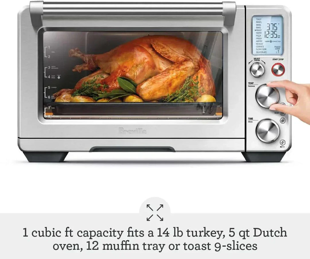 Smart Oven Air Fryer Pro and Convection Oven Brushed Stainless Steel wourant