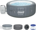 Bestway Palm Springs 4 to 6 Person EnergySense Smart AirJet Plus Inflatable Hot Tub Outdoor Spa wourant