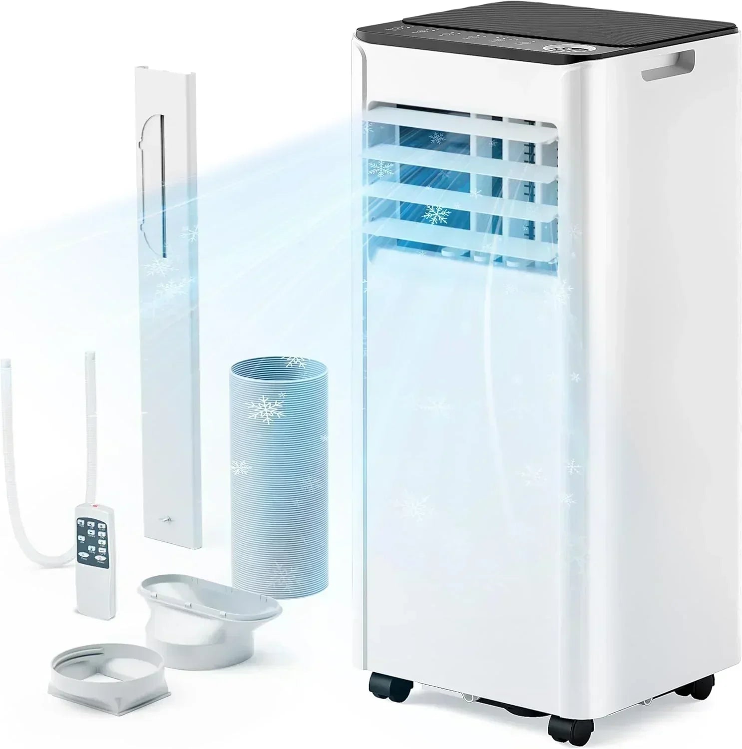 EUHOMY 8,000 BTU Portable Air Conditioners 4-in-1 Portable AC Unit Up to 350 Sq.Ft wourant