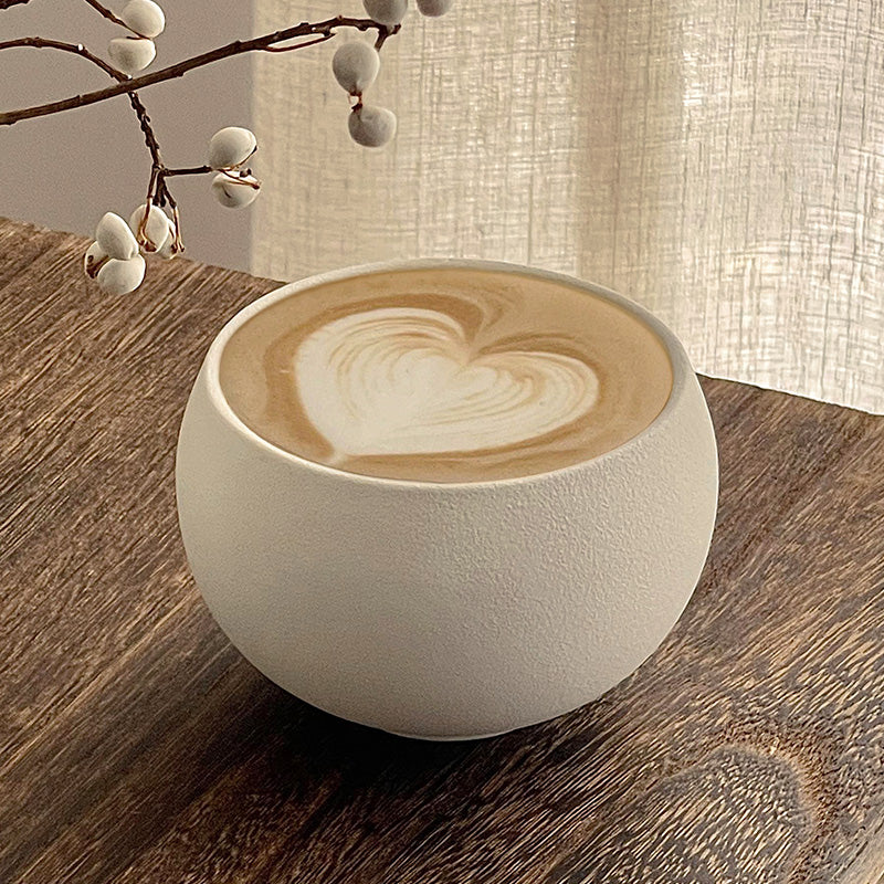 Einzigartige handgefertigte Vintage-Kaffeetasse aus Keramik, rustikale glasierte Tasse, Geschenk für Kaffeeliebhaber wourant