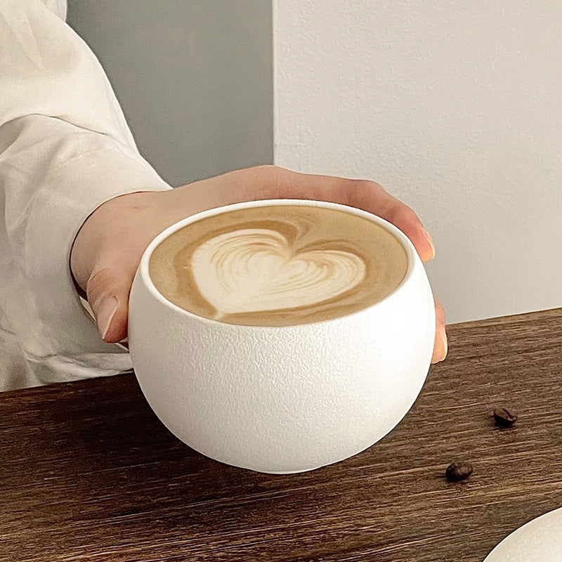 Einzigartige handgefertigte Vintage-Kaffeetasse aus Keramik, rustikale glasierte Tasse, Geschenk für Kaffeeliebhaber wourant