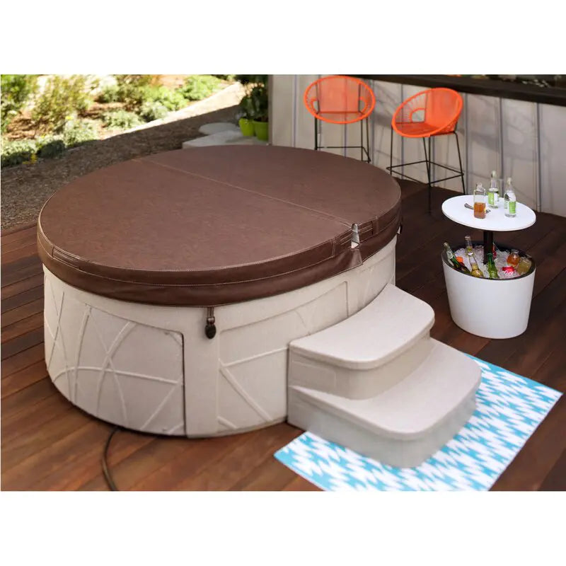 Lifesmart Spas 4 Person 13 Jet Oval Plug And Play Hot Tub wourant