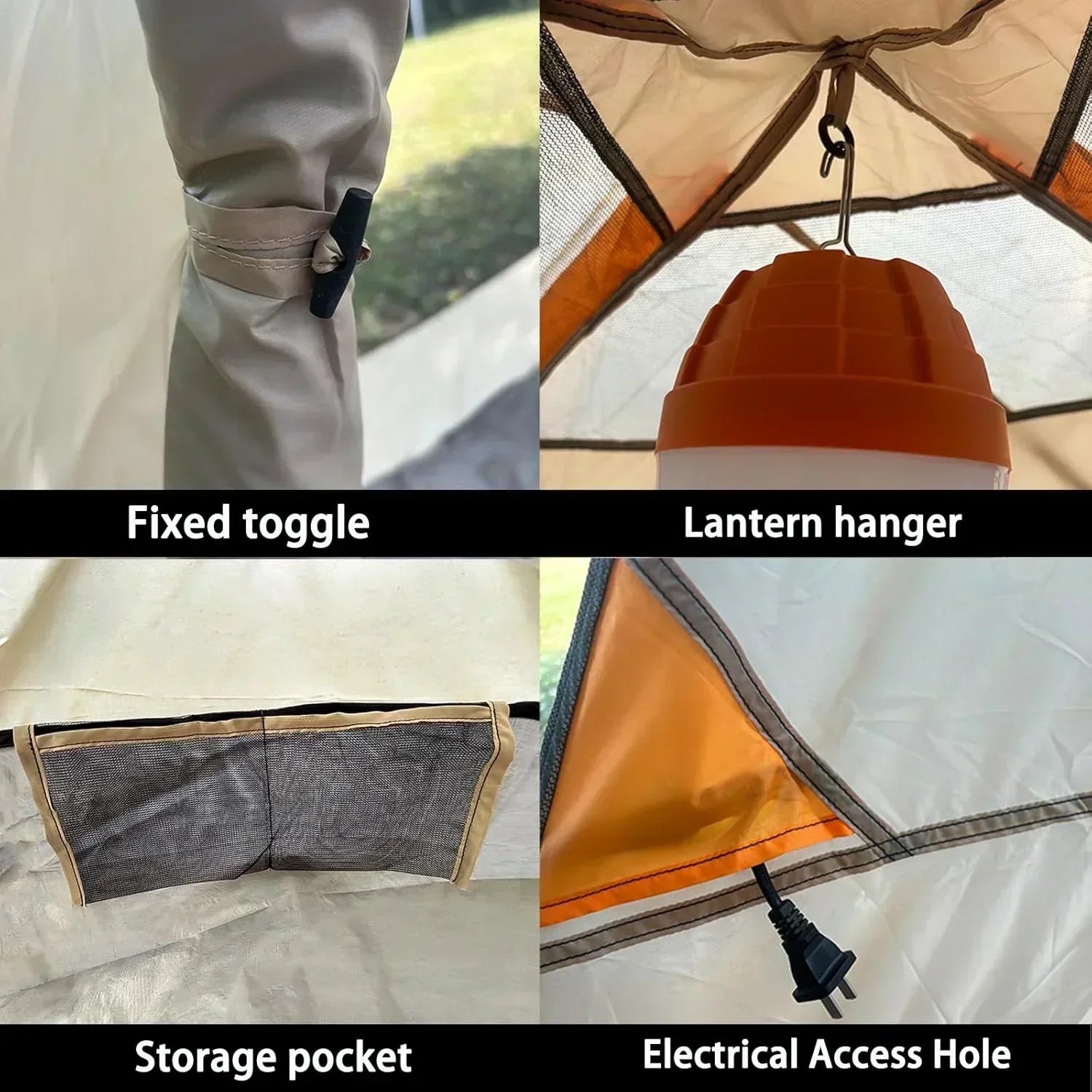 Camping Tent 2/3/4/6 Person Dome Tent Portable Camping Tent Outdoor and Backpacking Beach wourant