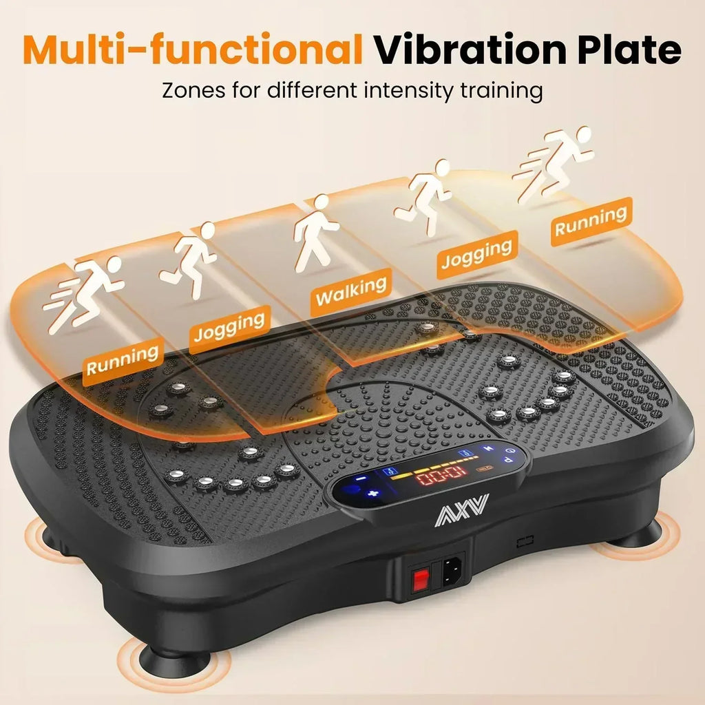 AXV Vibration Plate Fitness Platform Trainer Suitable for men and women to lose weight wourant