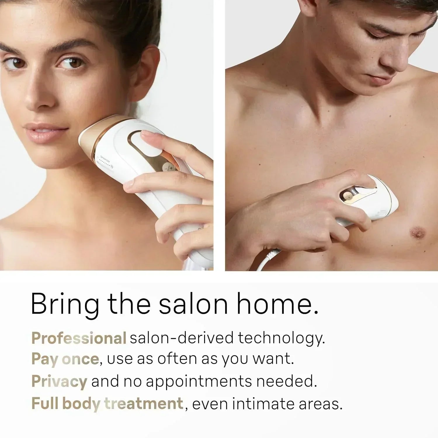 Braun IPL at Home Laser Hair Removal for Women and Men Silk Expert Pro 5 PL5137 wourant