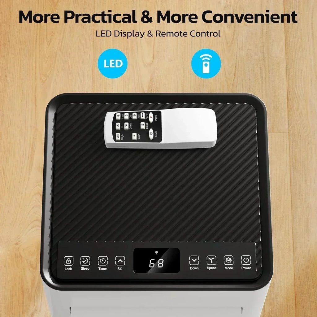 ZAFRO 8,000 BTU Portable Air Conditioners 4 Modes Portable AC Unit with Fast Cooling wourant
