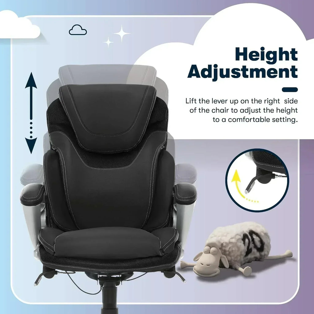 Executive office chair ergonomic computer desk and chair wourant