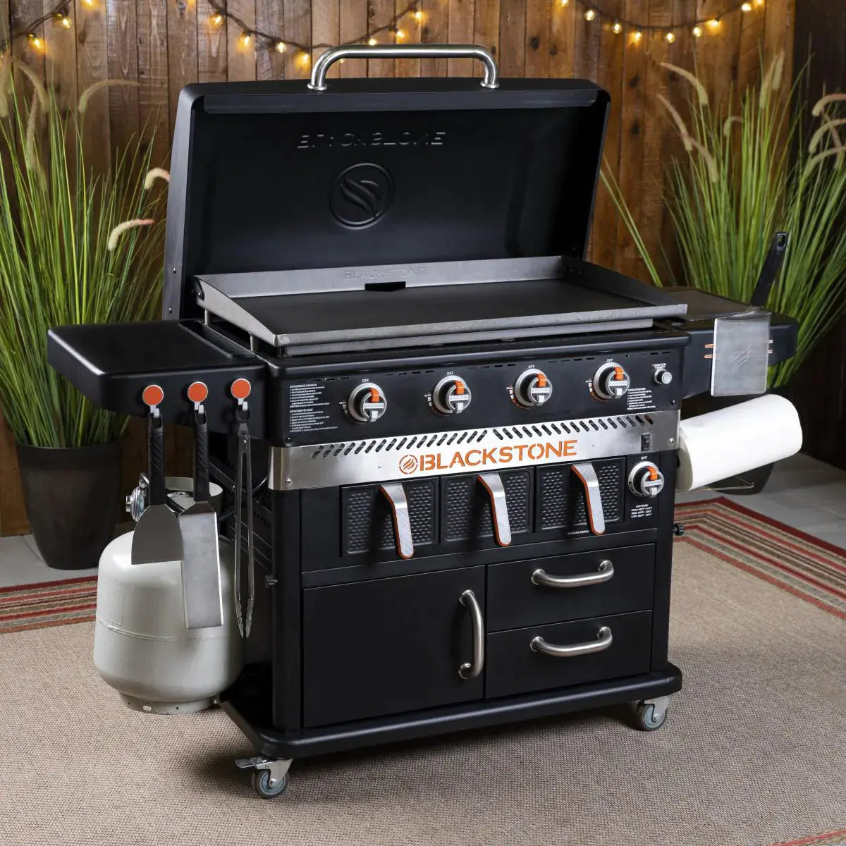 Blackstone 4 Burner and Air Fryer Combo - 36" wourant