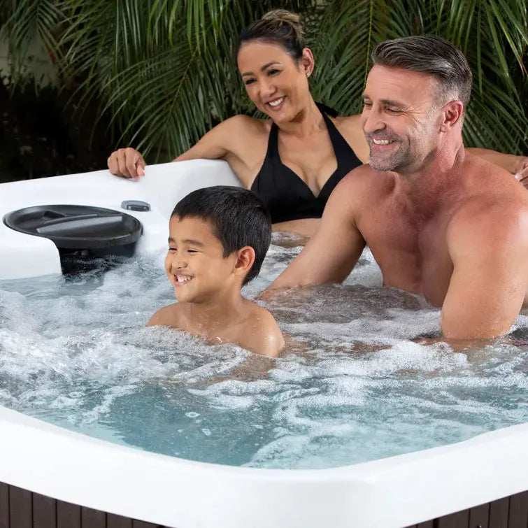 Lifesmart Spas Leganza 6 Person 90 Jet Rectangular Hot Tub with Ozonator wourant
