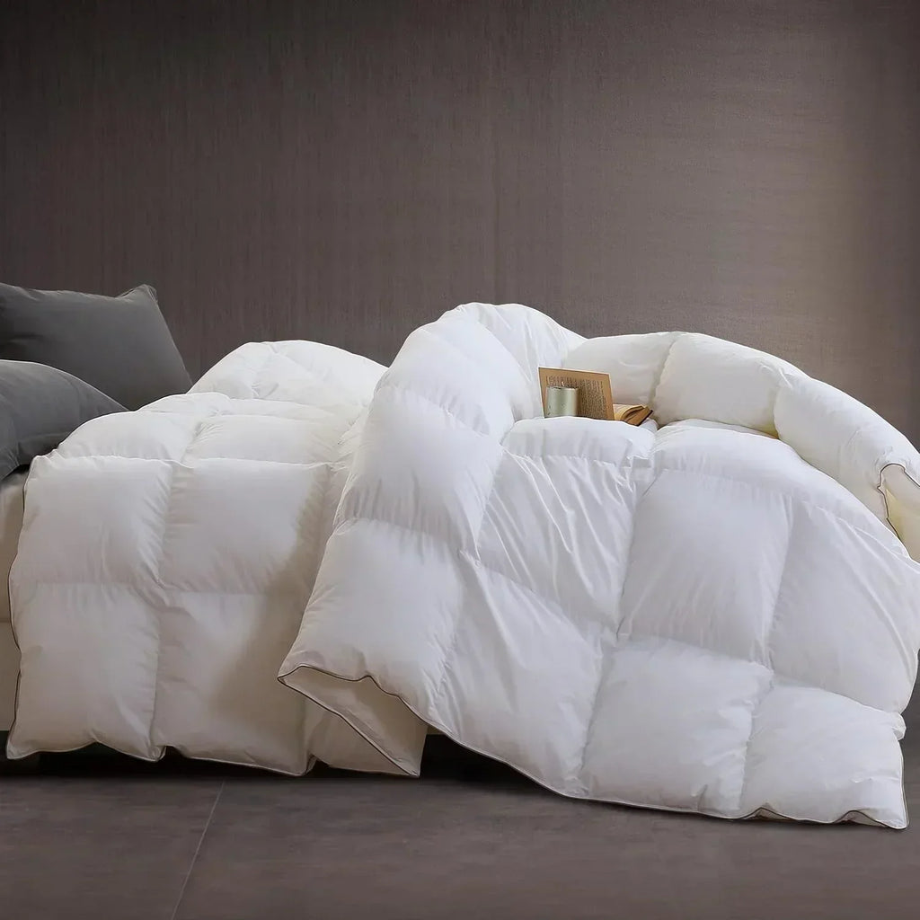 Premium Down Comforter 3D Baffle Box Design wourant