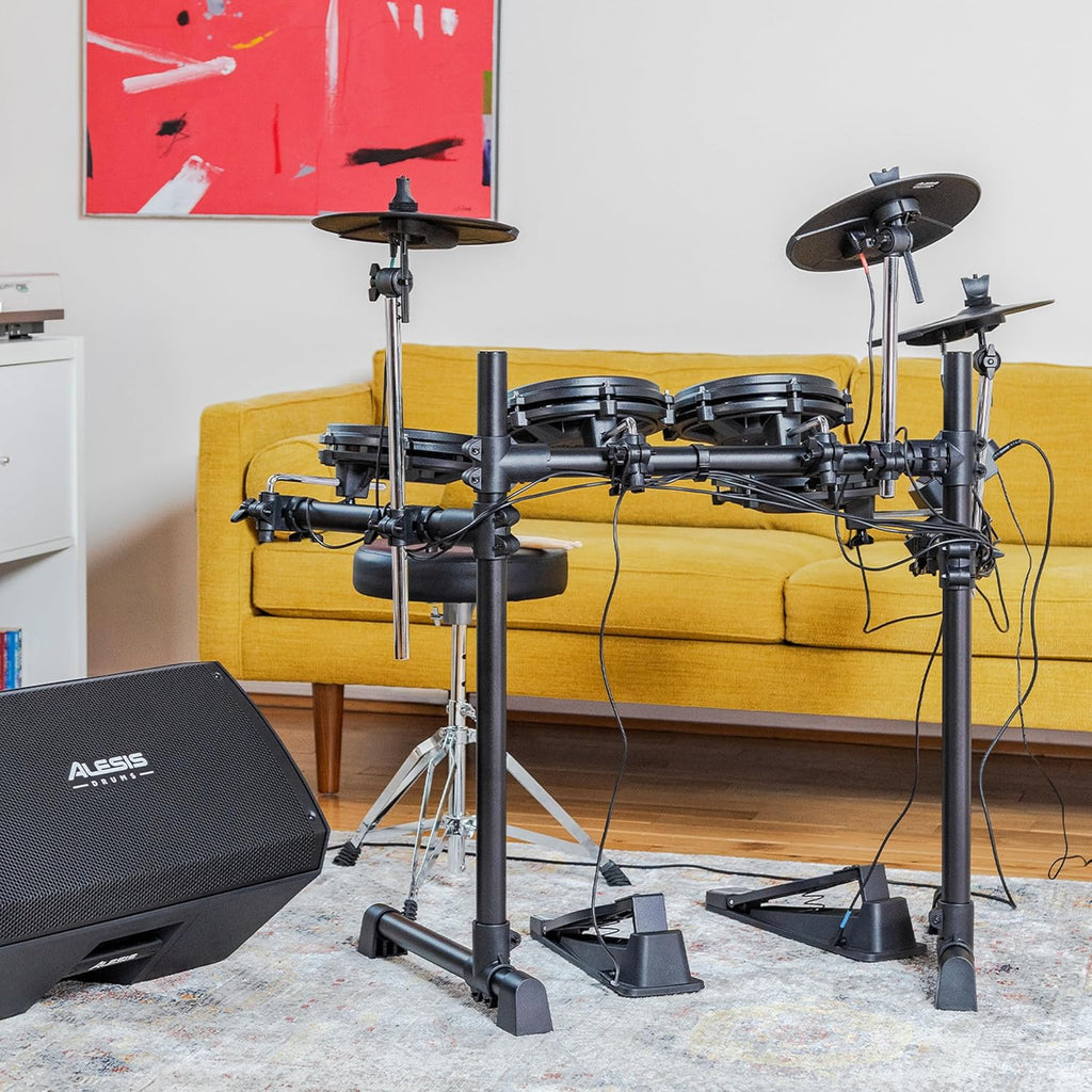 Alesis Turbo Mesh Kit - Electric Drum Set with Over 100 Sounds Mesh Drum Pad wourant