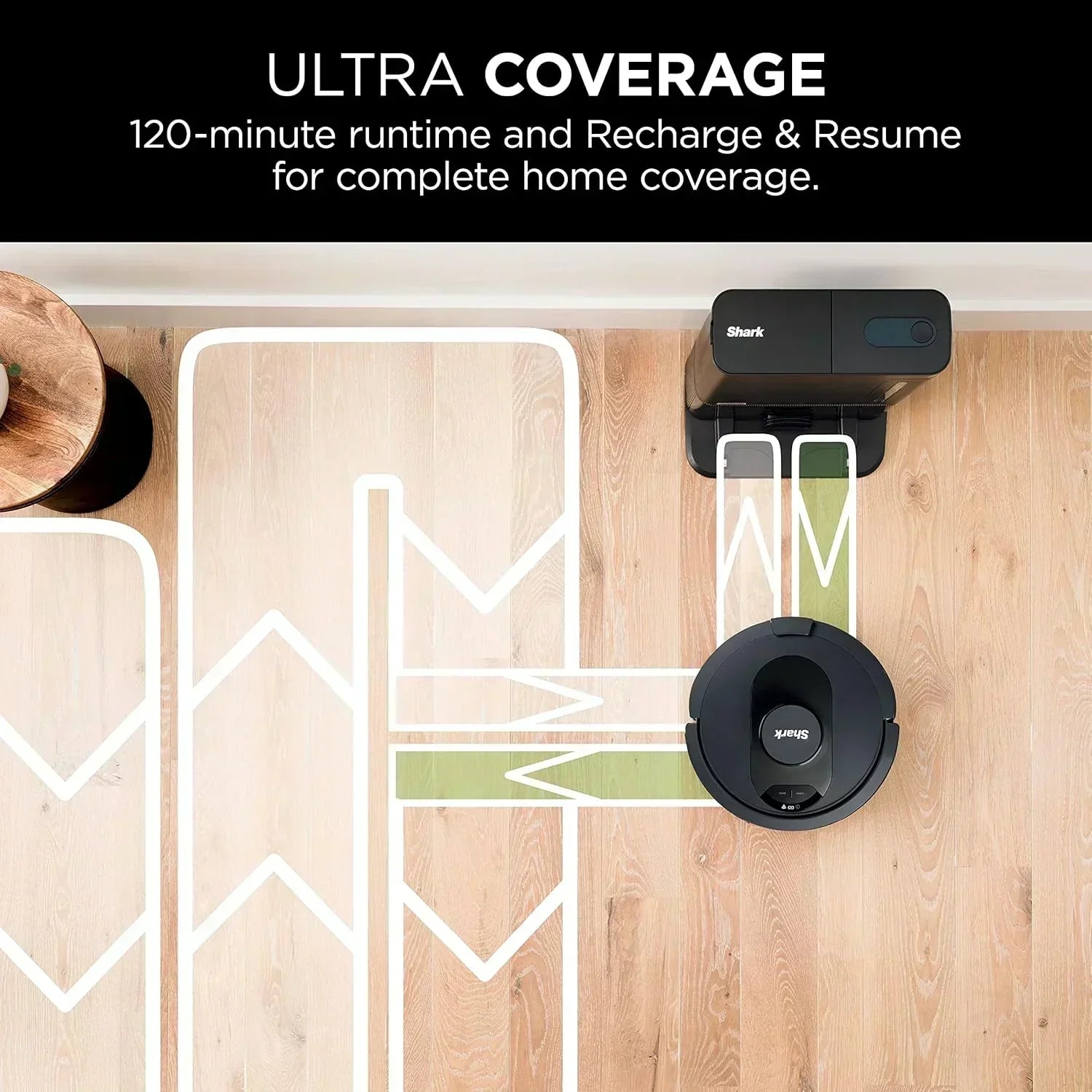 Voice Control Robot Vacuum with Matrix Clean Navigation Home Mapping 60-Day Capacity wourant