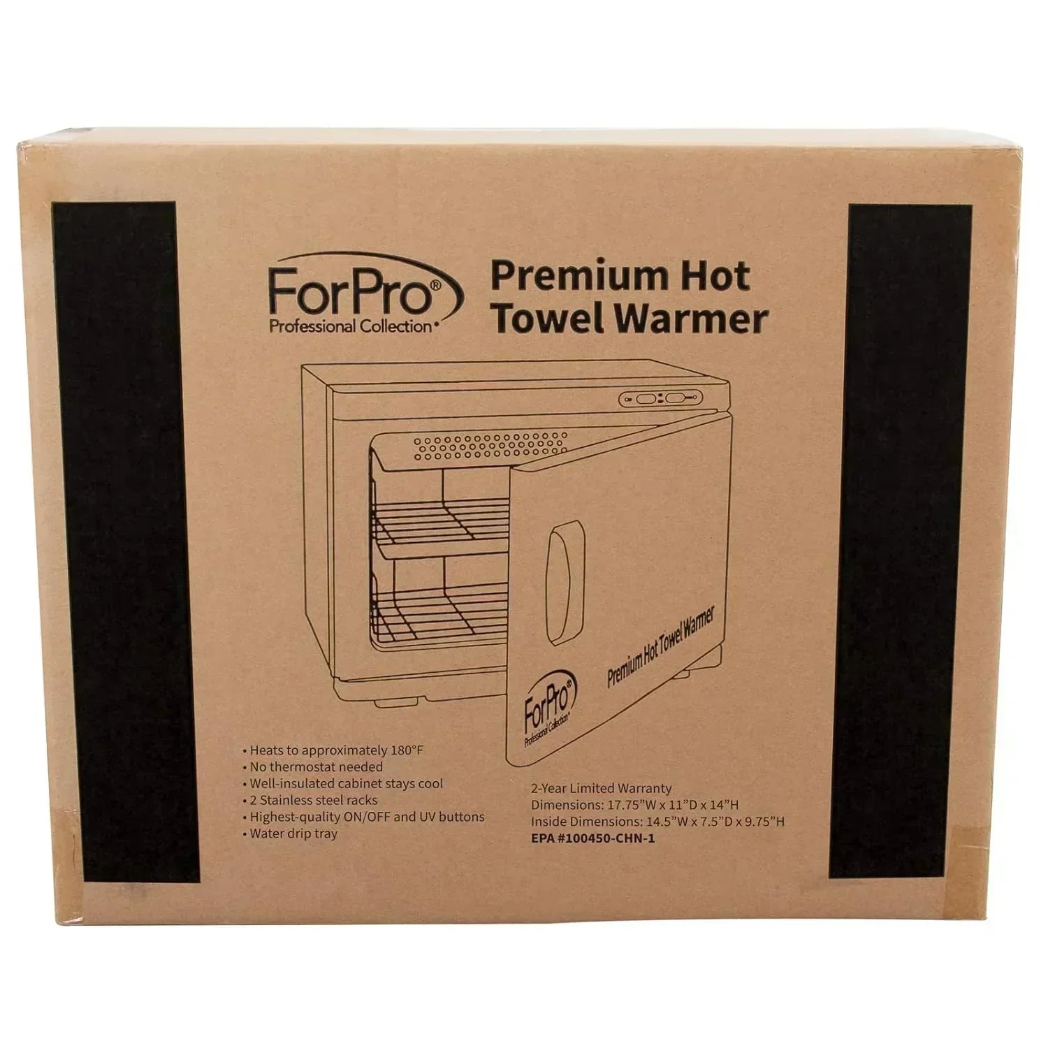 ForPro Professional Collection Premium Hot Towel Warmer 23L Extra Large Capacity wourant