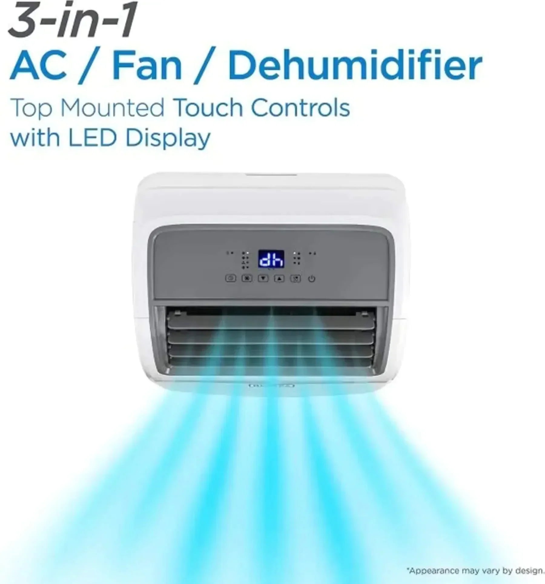 BLACK+DECKER Air Conditioner 14,000 BTU Air Conditioner Portable for Room up to 700 Sq. Ft. wourant