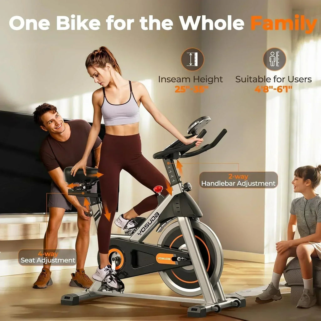 Arita brand fitness bicycle Home fixed fitness treadmill Low noise design tablet stand wourant