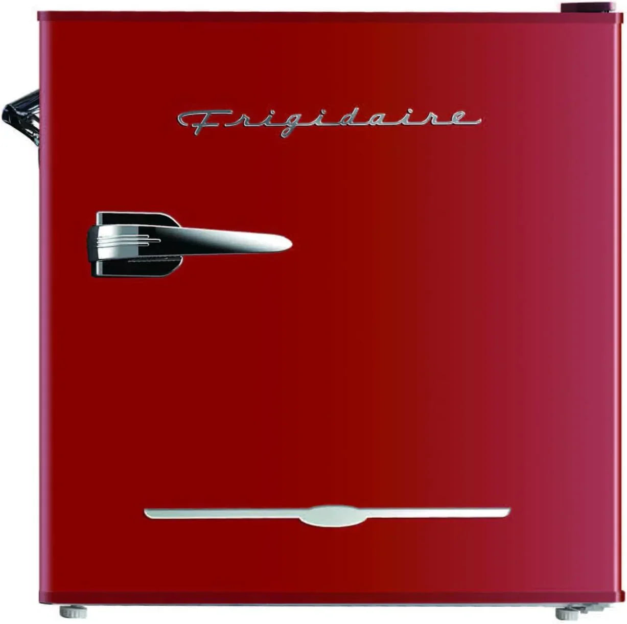 Frigidaire EFR176 Retro Compact Fridge with Chiller Mini Refrigerator Built-in Bottle Opener wourant
