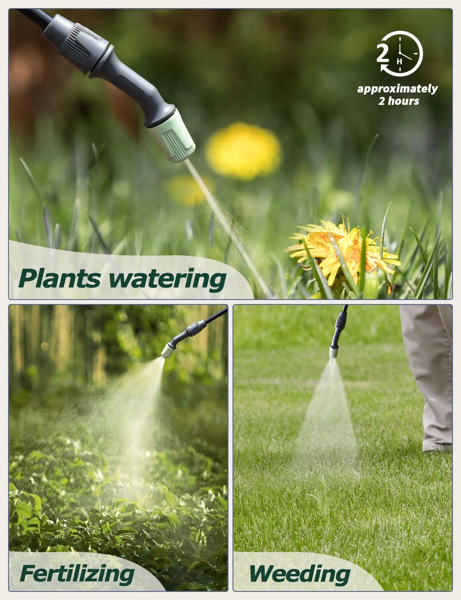 telescopic garden sprayer 1.35 Gallon Electric Garden Sprayer Adjustable Nozzle USB Rechargeable – Jumpsub, Elizabethloraine LLC. All rights reserved