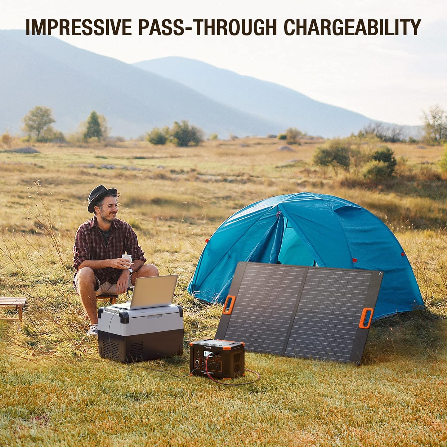 Portable Power Station 300W (Peak 600W) 230.88Wh Solar Generator 60W USB-C PD Output wourant