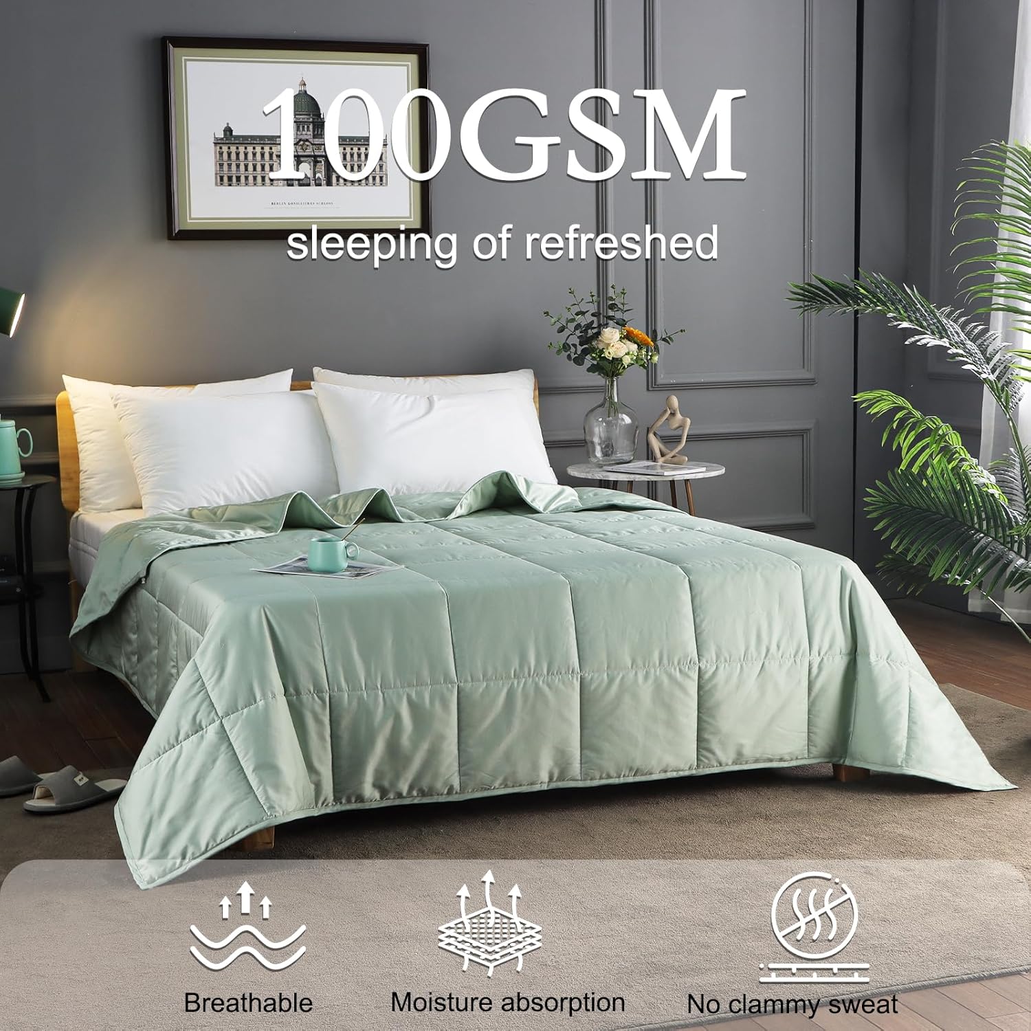 Breathable Thin Comforter Duvet Insert wourant