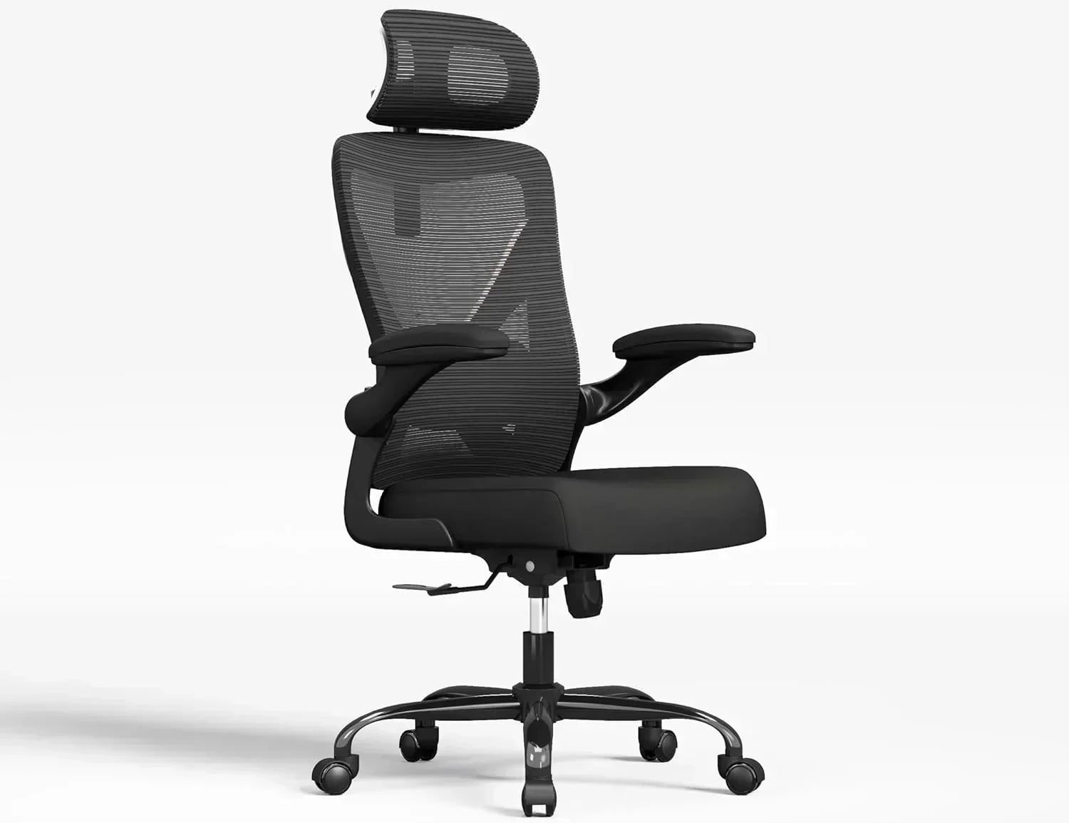 Office computer desk and chair gaming chair with lumbar support and headrest wourant