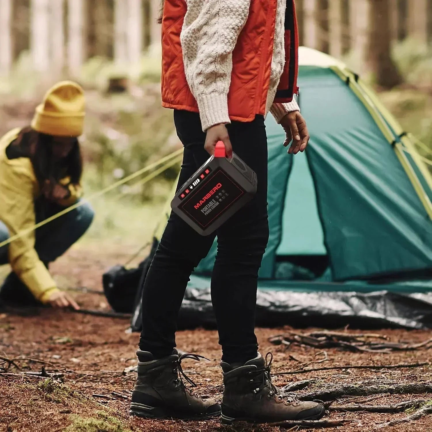 Portable Power Station 88Wh Camping Lithium Battery Solar Generator Fast Charging Power Bank wourant