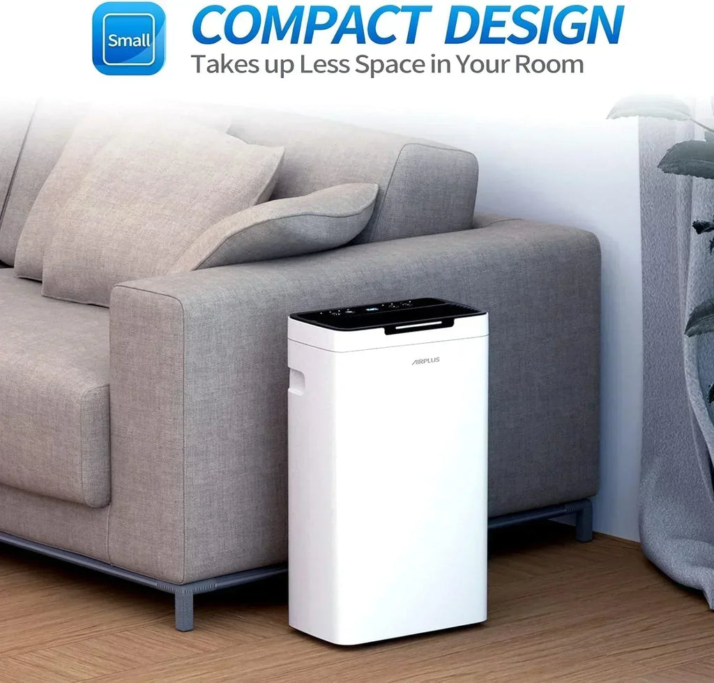 AIRPLUS 1,500 Sq. Ft Dehumidifier for Basement 30 Pints Powerful Dehumidifier for Home Large Rooms wourant