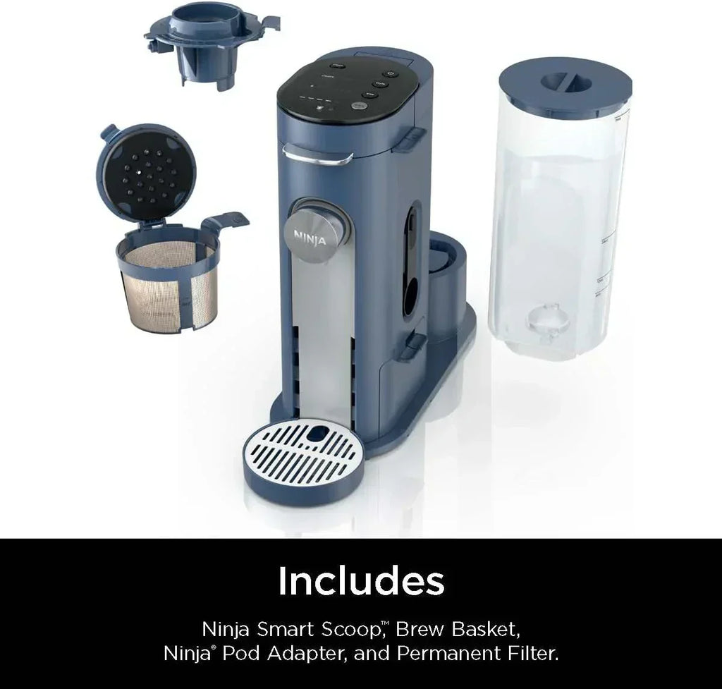 Ninja Pods Grounds Single-Serve Coffee Maker K-Cup Pod Compatible Brews Grounds Compact Design wourant