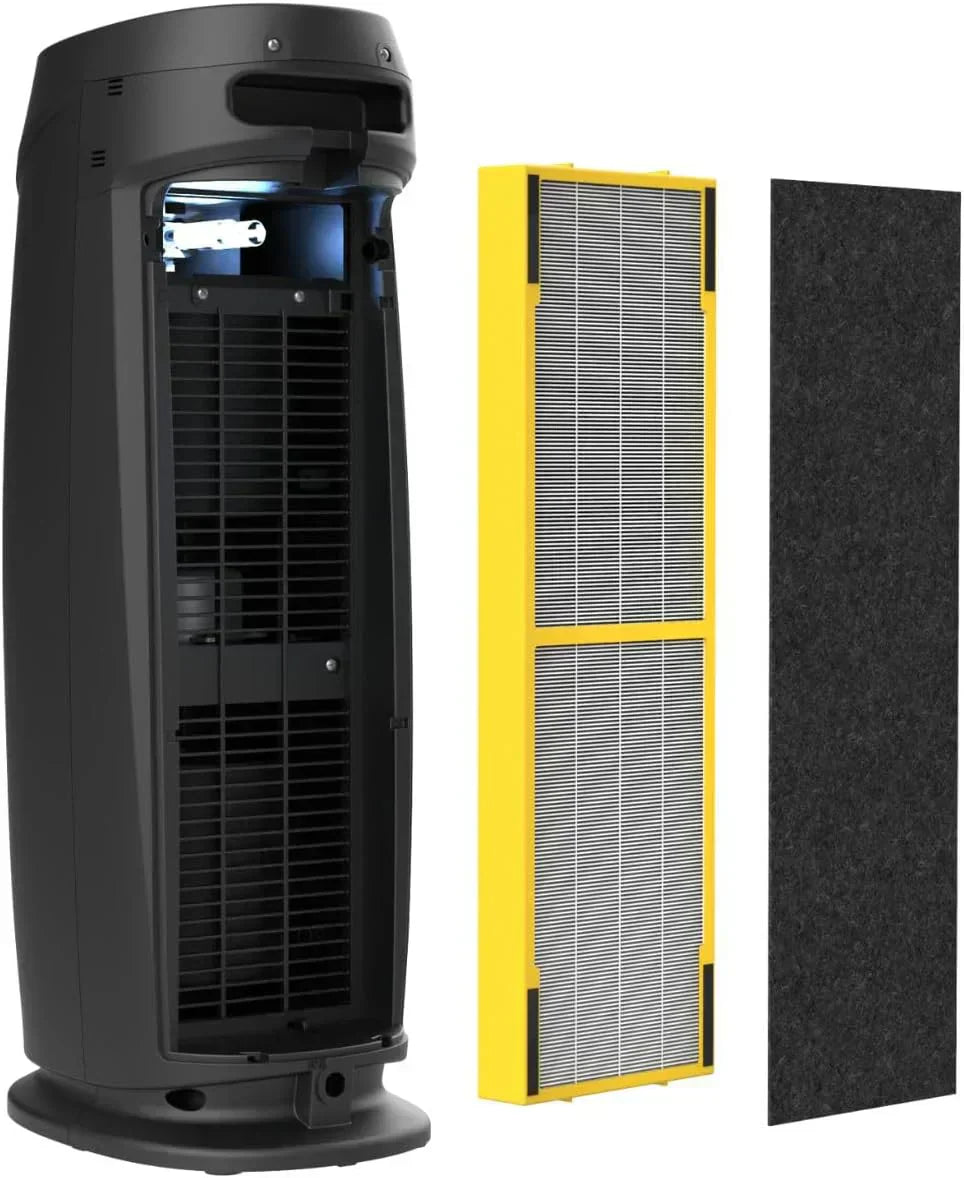 Home air purifier with HEPA pure filter wourant