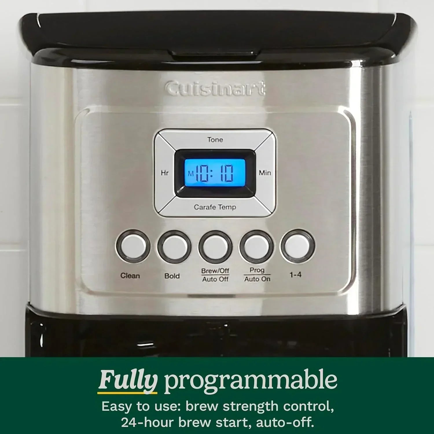 Cuisinart DCC-3200P1 Coffee Maker Fully Automatic with Brew Strength Control wourant