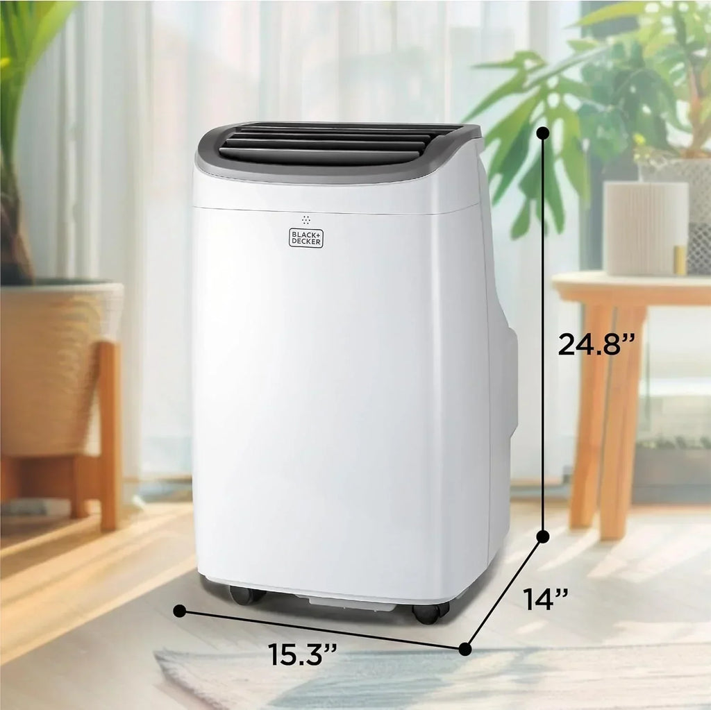 BLACK+DECKER 8,000 BTU Portable Air Conditioner for Rooms up to 350 Sq wourant