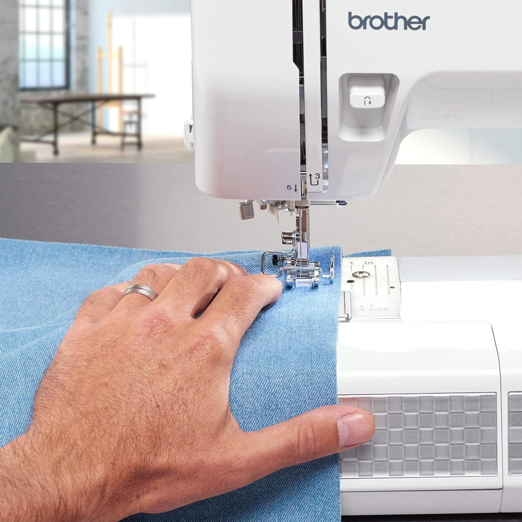 Sewing Machine, Strong Tough 37 Built-in Stitches Free Arm Option 6 Included Feet wourant
