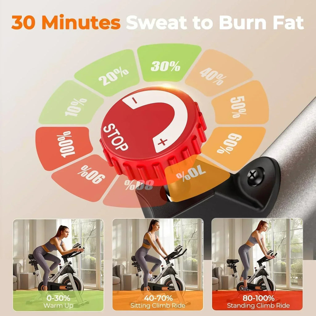 Arita brand fitness bicycle Home fixed fitness treadmill Low noise design tablet stand wourant