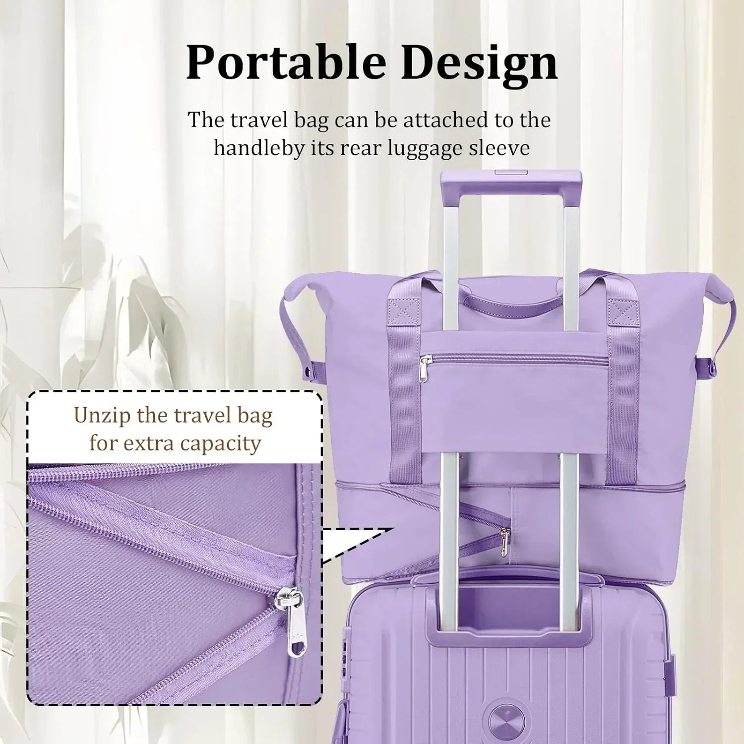 5-piece PP hardshell lightweight travel carry-on luggage set with dual spinner wheels wourant