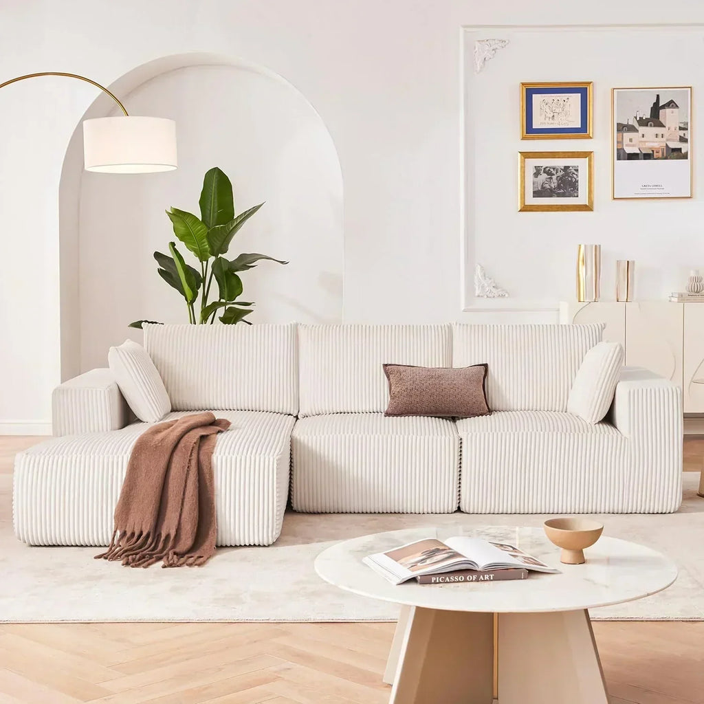 108 inch sectional sofa cloud sectional sofa with deep seat modern sectional L shaped sofa wourant