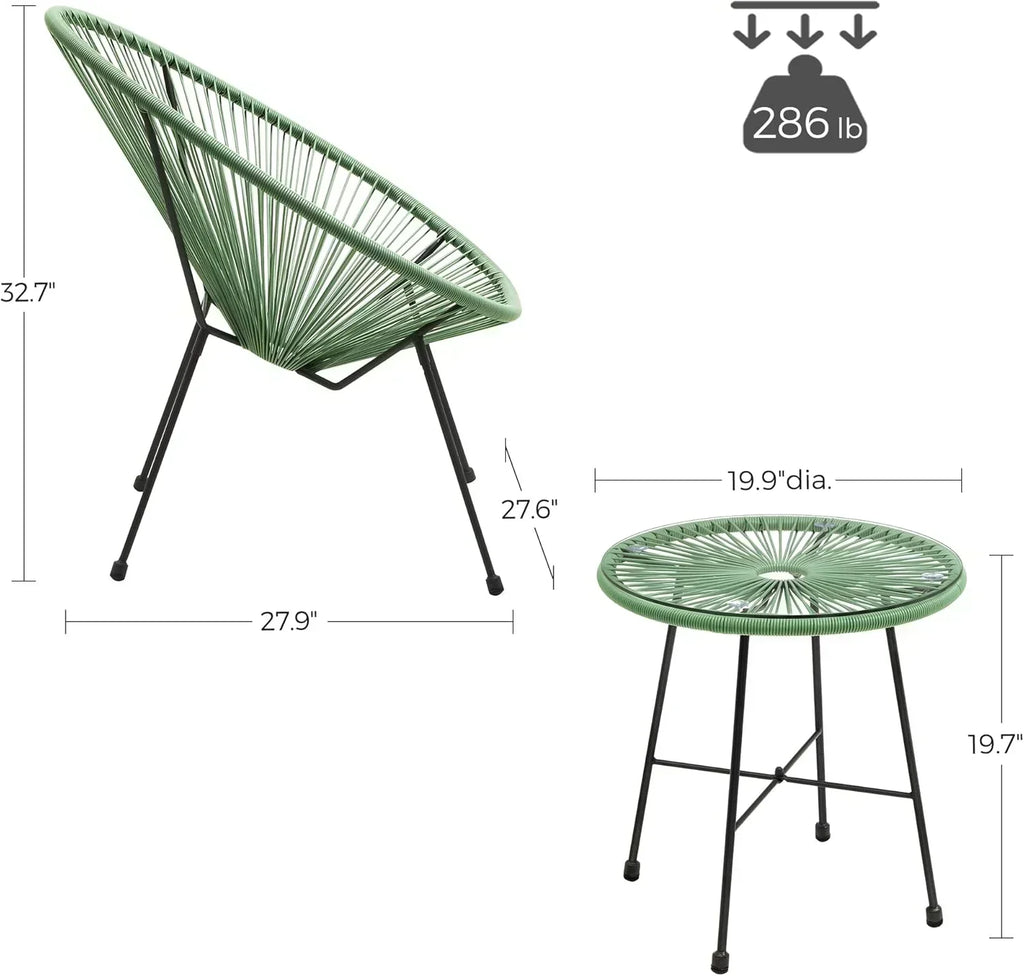 Outdoor Settee 2-Seat Garden Furniture with Backrest PE Rattan wourant